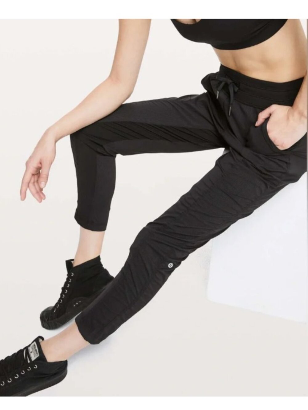 Lululemon Street To Studio Pant II - Unlined, Black - W5J84S - Size 6